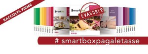 Una Raccolta Firme con la Smartbox e la sua evasione fiscale